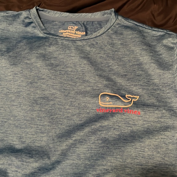 Vineyard Vines Blue Performance T-Shirt - Picture 9 of 9